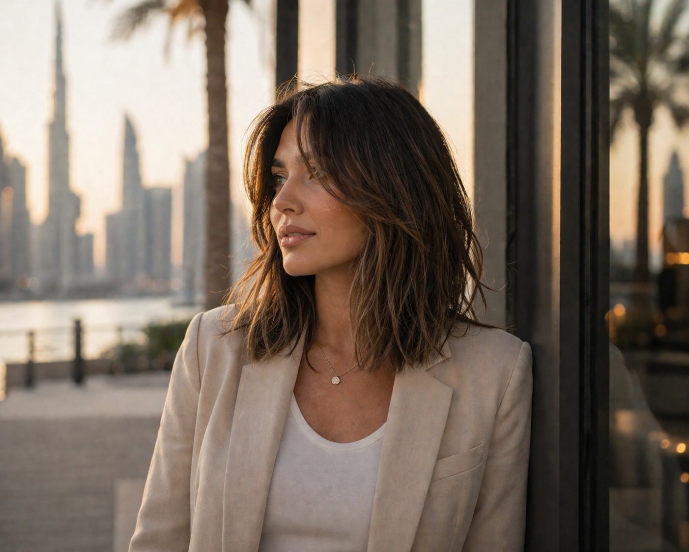 Fringe cut face shape closing — Elaris Dubai