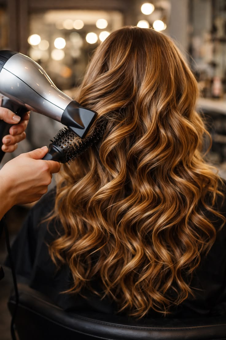 Luxury blow dry Elaris Dubai