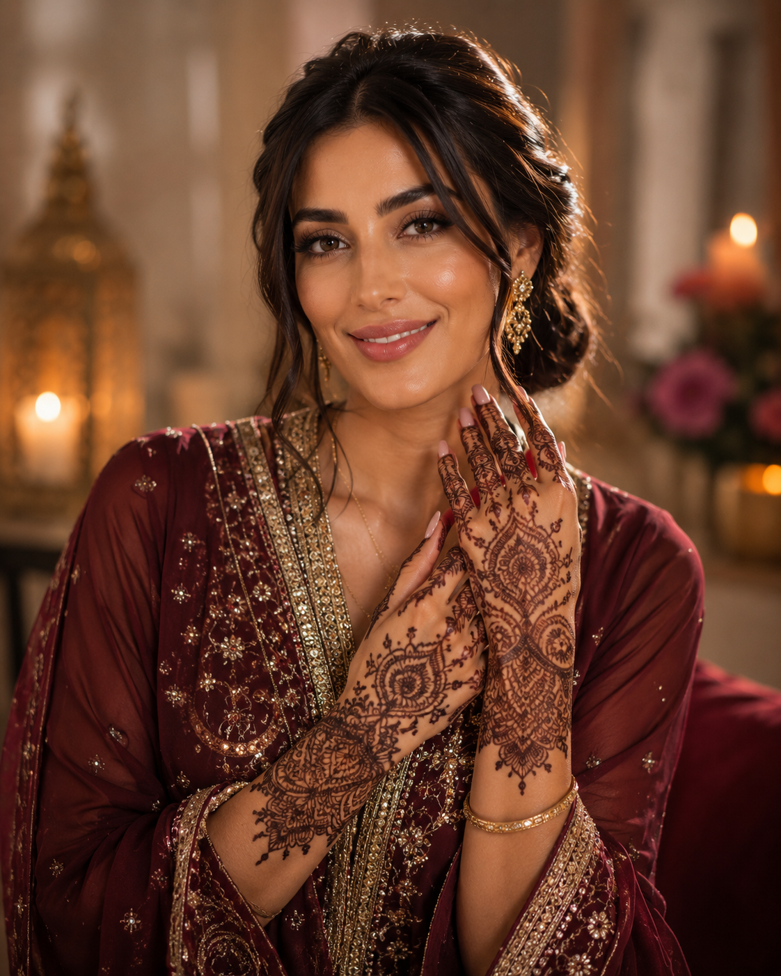 Henna and Mehndi art Dubai — Elaris Beauty Salon