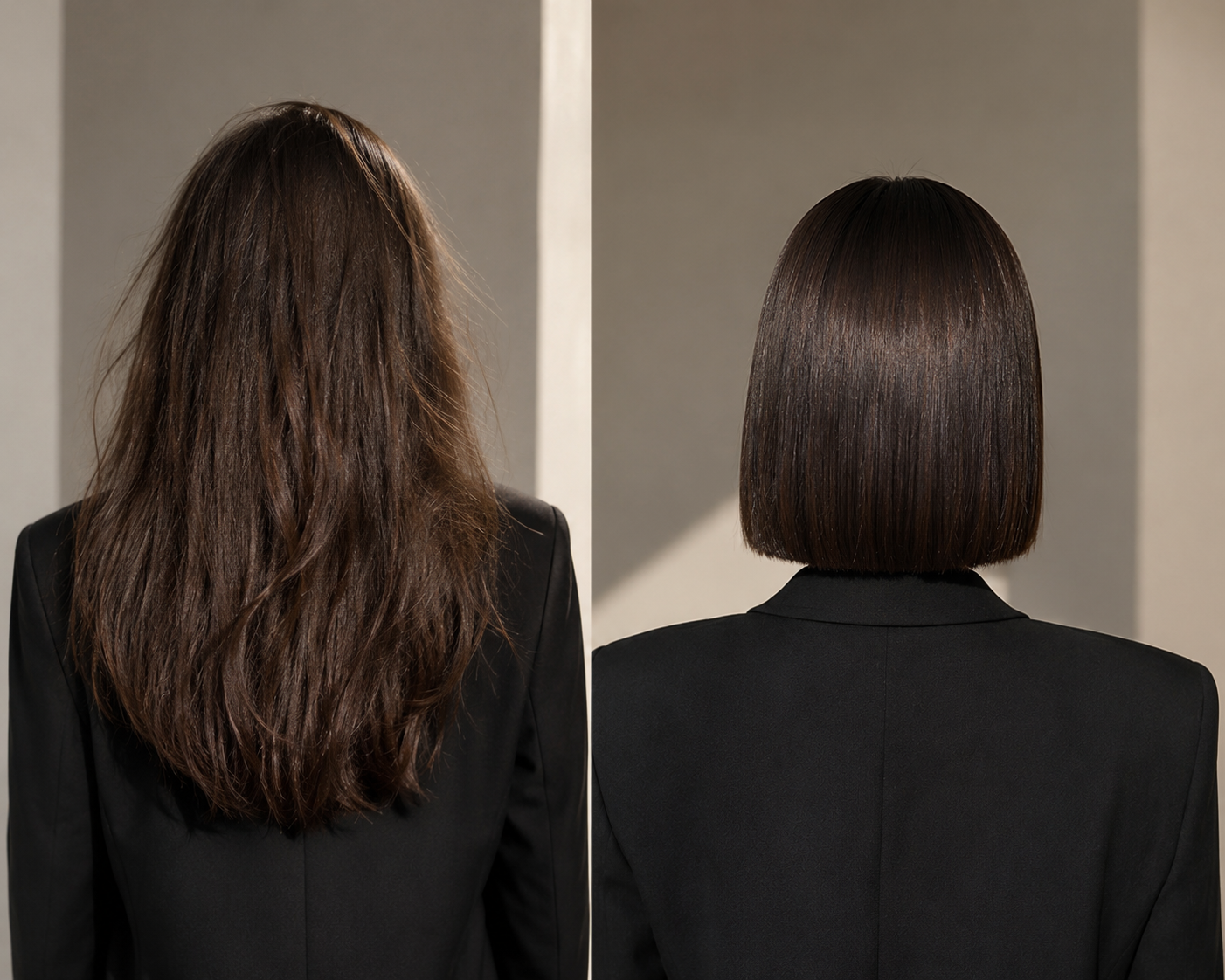 Elaris haircut and styling before after Dubai