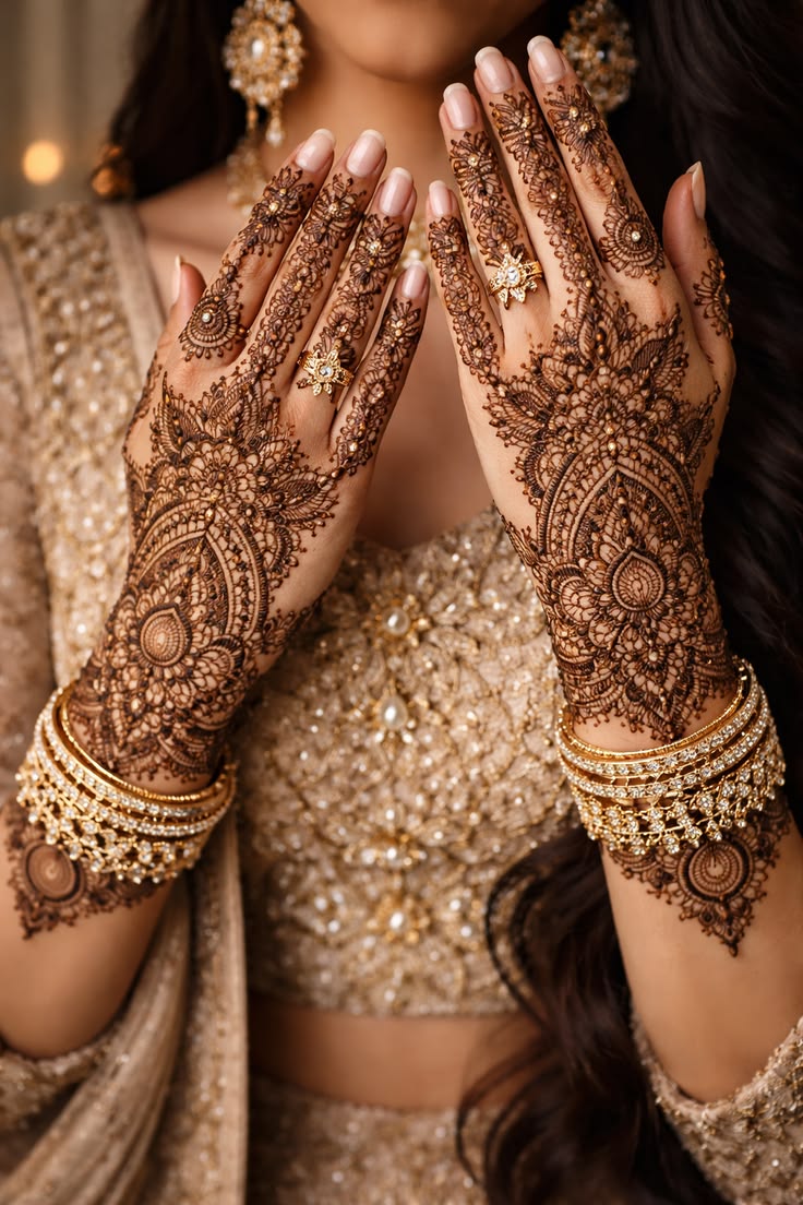 Henna and Mehndi art at Elaris Dubai
