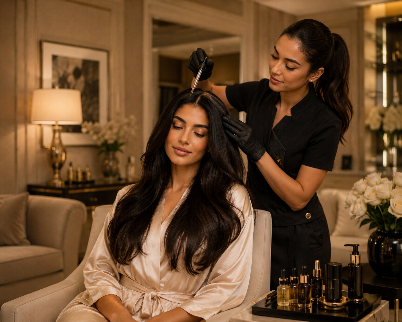 Private salon suite or home service Elaris Dubai