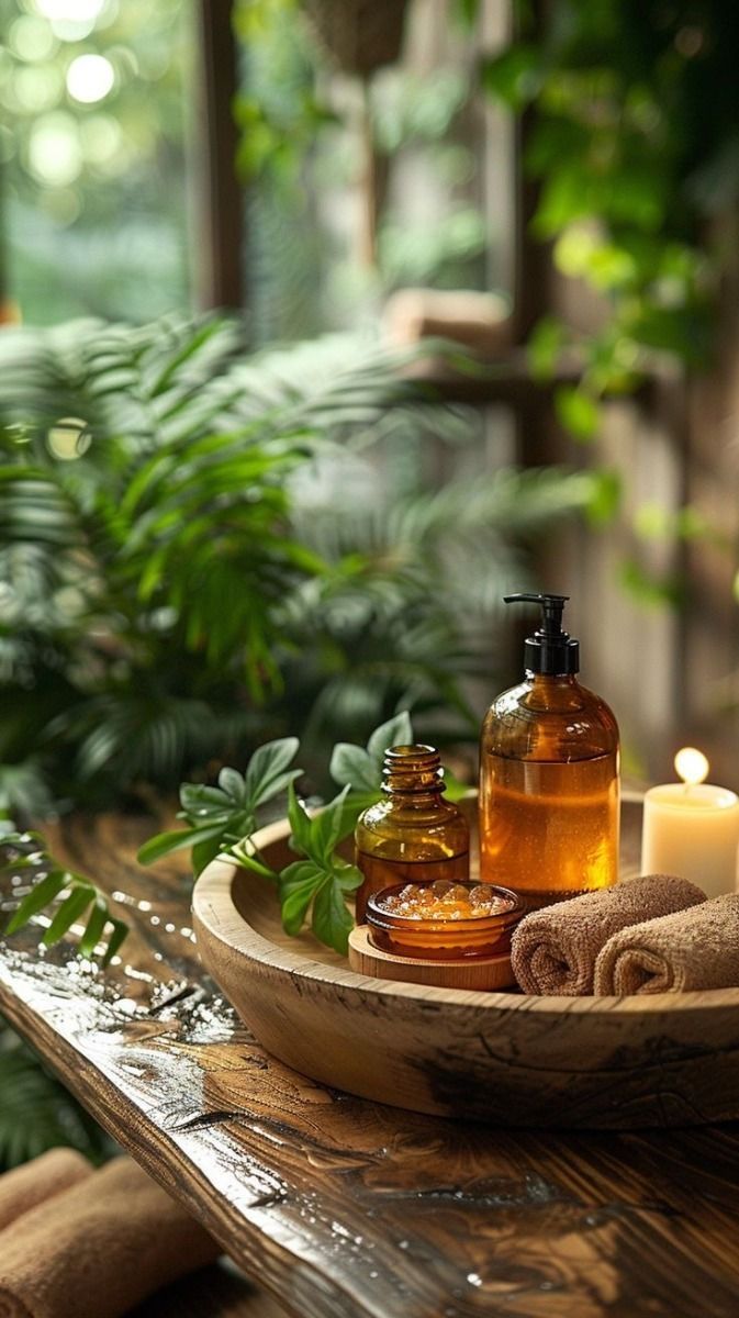 Natural massage products Elaris Dubai spa