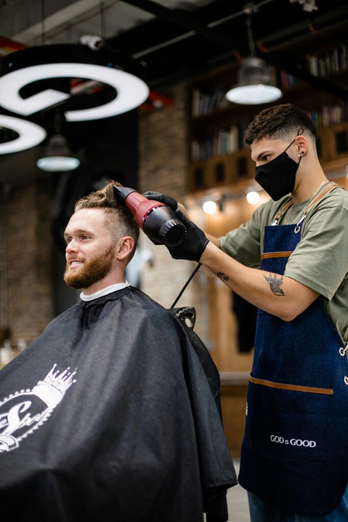 Hair color samples showing balayage, highlights, and ombre techniques on Dubai salon clients