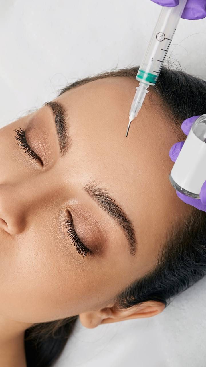 Botox forehead lines Dubai Elaris